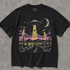 Roswell UFO Comfort Colors T-Shirt - Black / S - T-Shirt