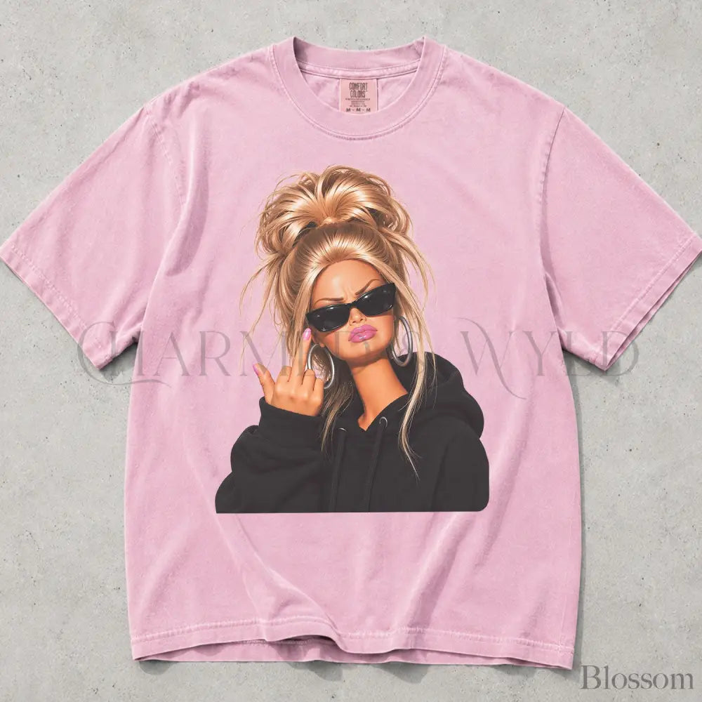 Sassy Doll Comfort Colors T-Shirt - Blossom / S - T-Shirt