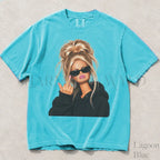 Sassy Doll Comfort Colors T-Shirt - Lagoon Blue / S - T-Shirt