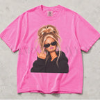 Sassy Doll Comfort Colors T-Shirt - Neon Pink / S - T-Shirt