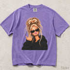 Sassy Doll Comfort Colors T-Shirt - Violet / S - T-Shirt
