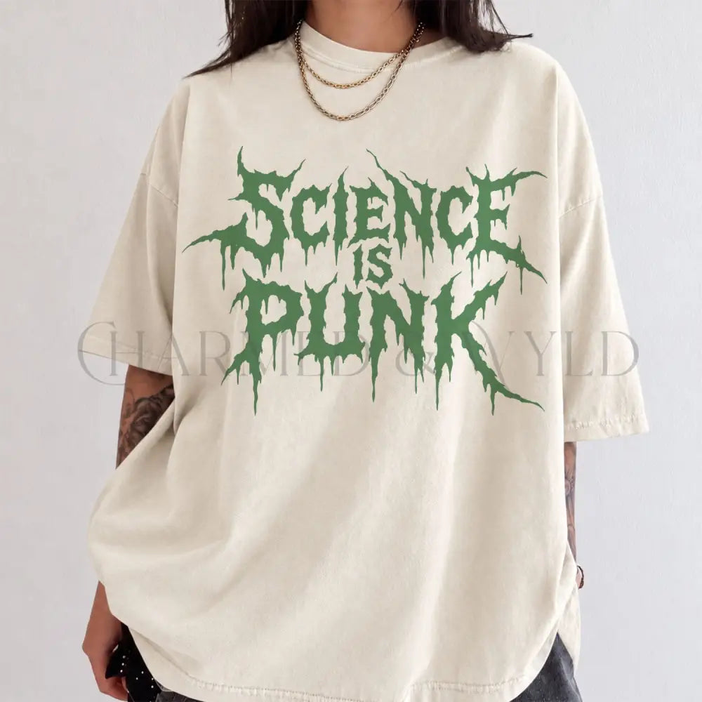 Science Is Punk Comfort Colors T-Shirt - T-Shirt