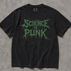 Science Is Punk Comfort Colors T-Shirt - Black / S - T-Shirt