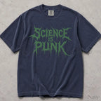 Science Is Punk Comfort Colors T-Shirt - Navy / S - T-Shirt