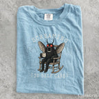Screaming Is Self Care Mothman Comfort Colors T-Shirt - T-Shirt