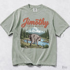 Seattle Wildlif Jimothy Raccoon Comfort Colors T-Shirt - Bay / S - T-Shirt