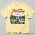 Seattle Wildlif Jimothy Raccoon Comfort Colors T-Shirt - Butter / S - T-Shirt