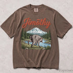 Seattle Wildlif Jimothy Raccoon Comfort Colors T-Shirt - Espresso / S - T-Shirt