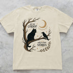 Are We Cursed Black Cat Raven T-Shirt