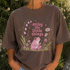 Enjoy the Little Things Pink Frog T-Shirt