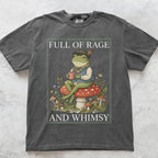 Full of Rage and Whimsy Frog T-Shirt - Charmed and Wyld