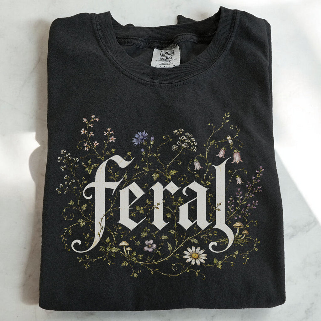 Feral Wildflower Graphic T-Shirt