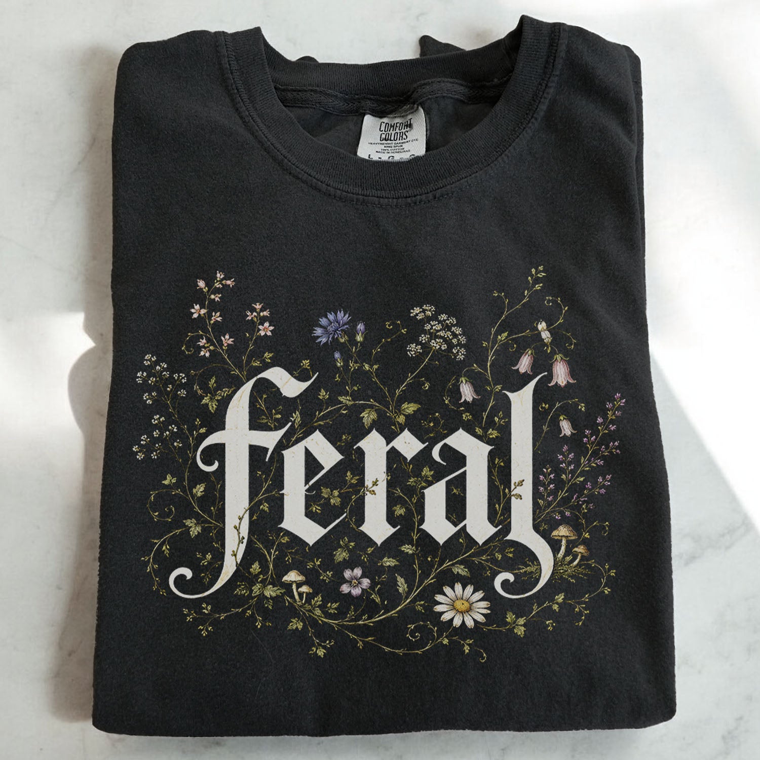 Feral Wildflower Graphic T-Shirt