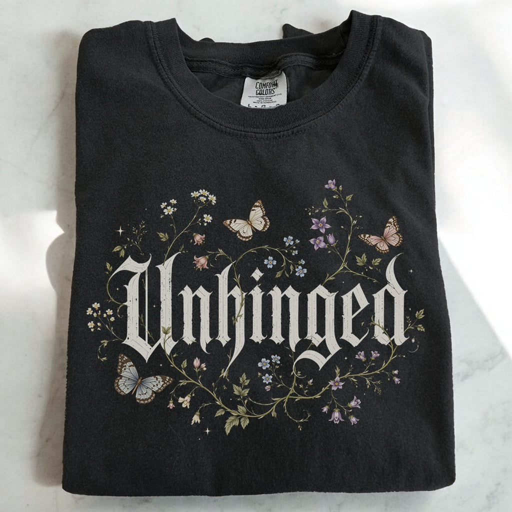 Unhinged Wildflower Graphic T-Shirt