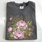 Pink Peony Floral T-Shirt