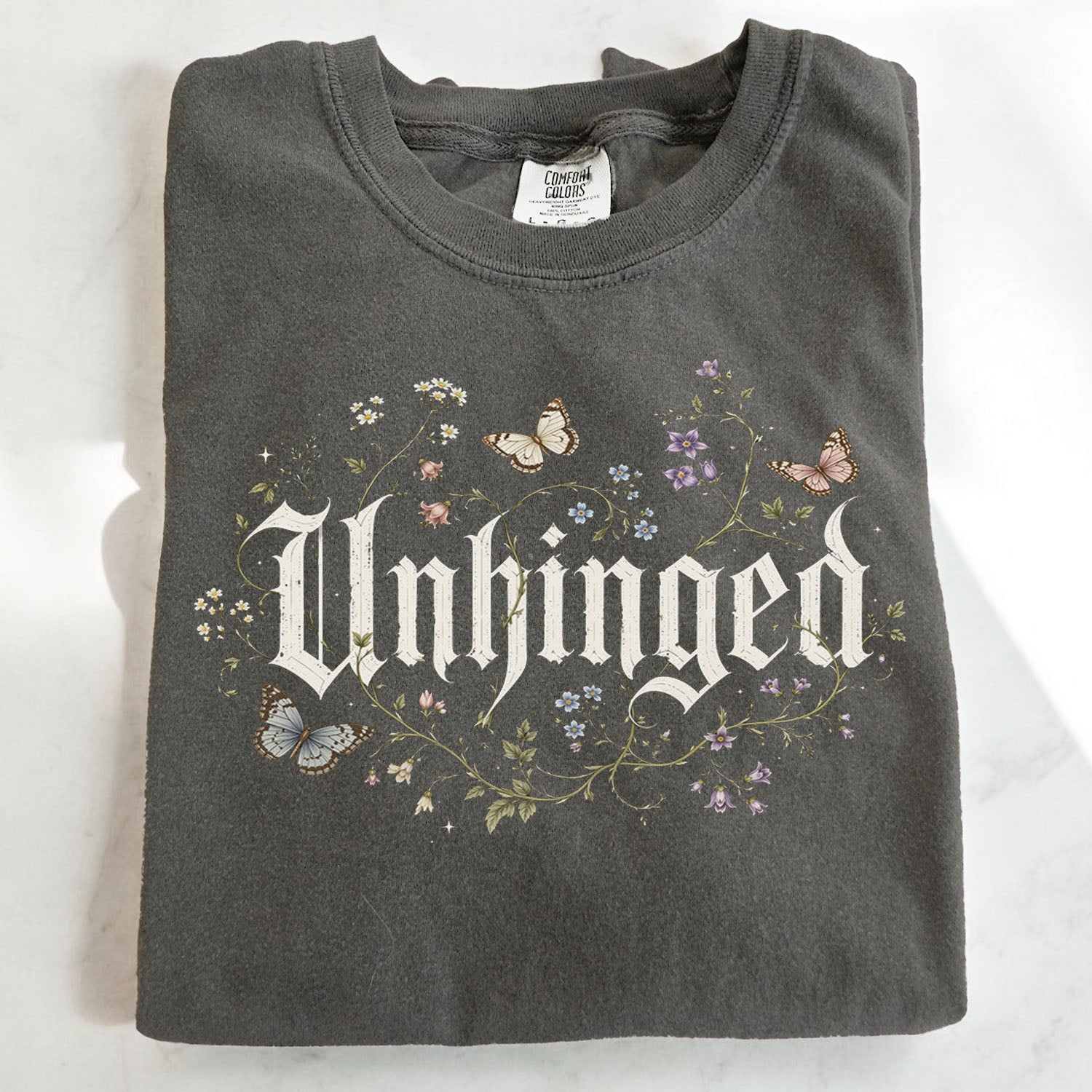 Unhinged Wildflower Graphic T-Shirt