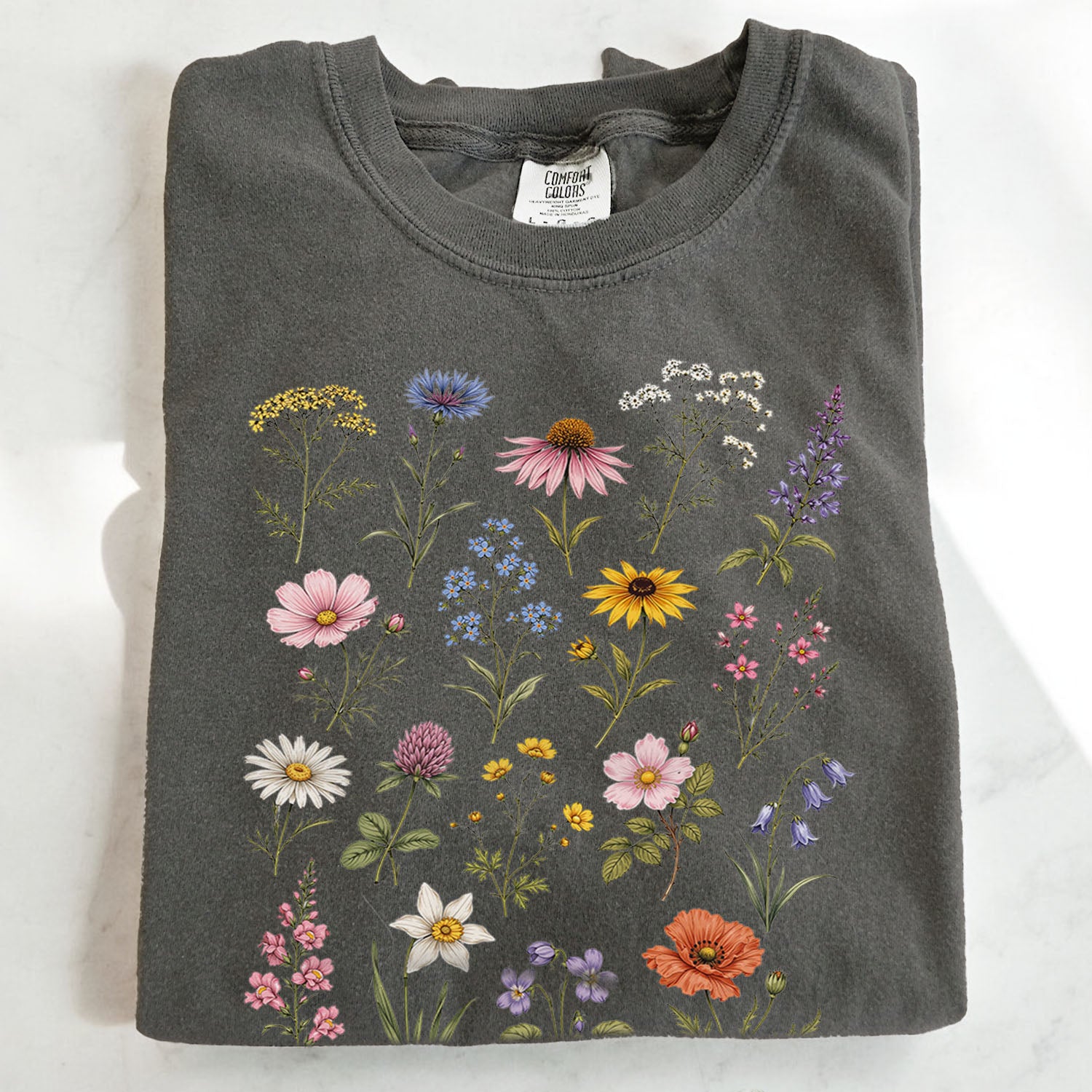 Meadow Blooms Wildflower T-Shirt