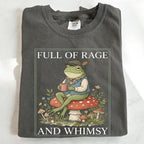 Full of Rage and Whimsy Frog T-Shirt - Charmed and Wyld