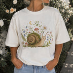 Blooming at My Own Pace Snail T-Shirt