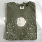 Frog Stargazing Moon T-Shirt