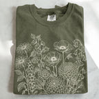Floral Field Notes T-Shirt