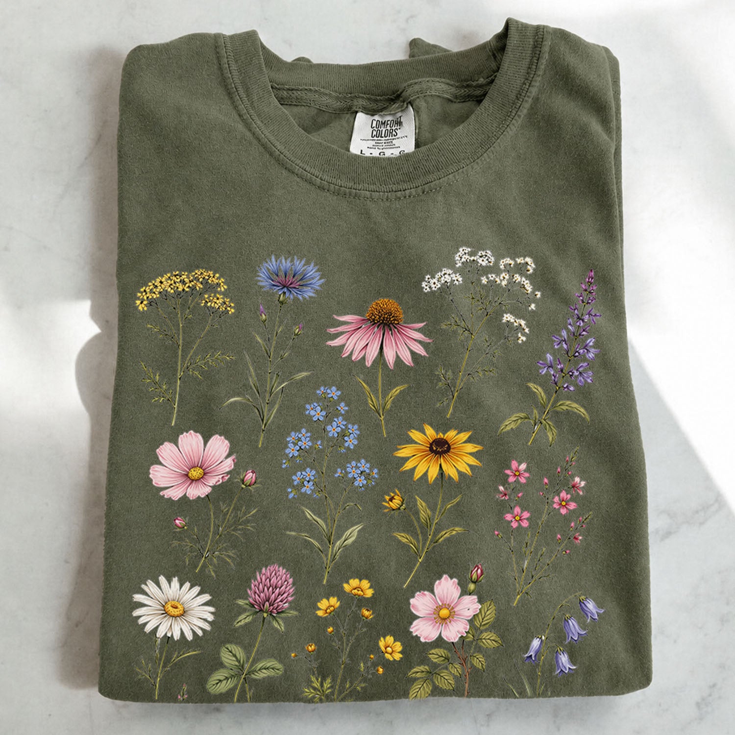 Meadow Blooms Wildflower T-Shirt