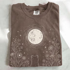 Frog Stargazing Moon T-Shirt