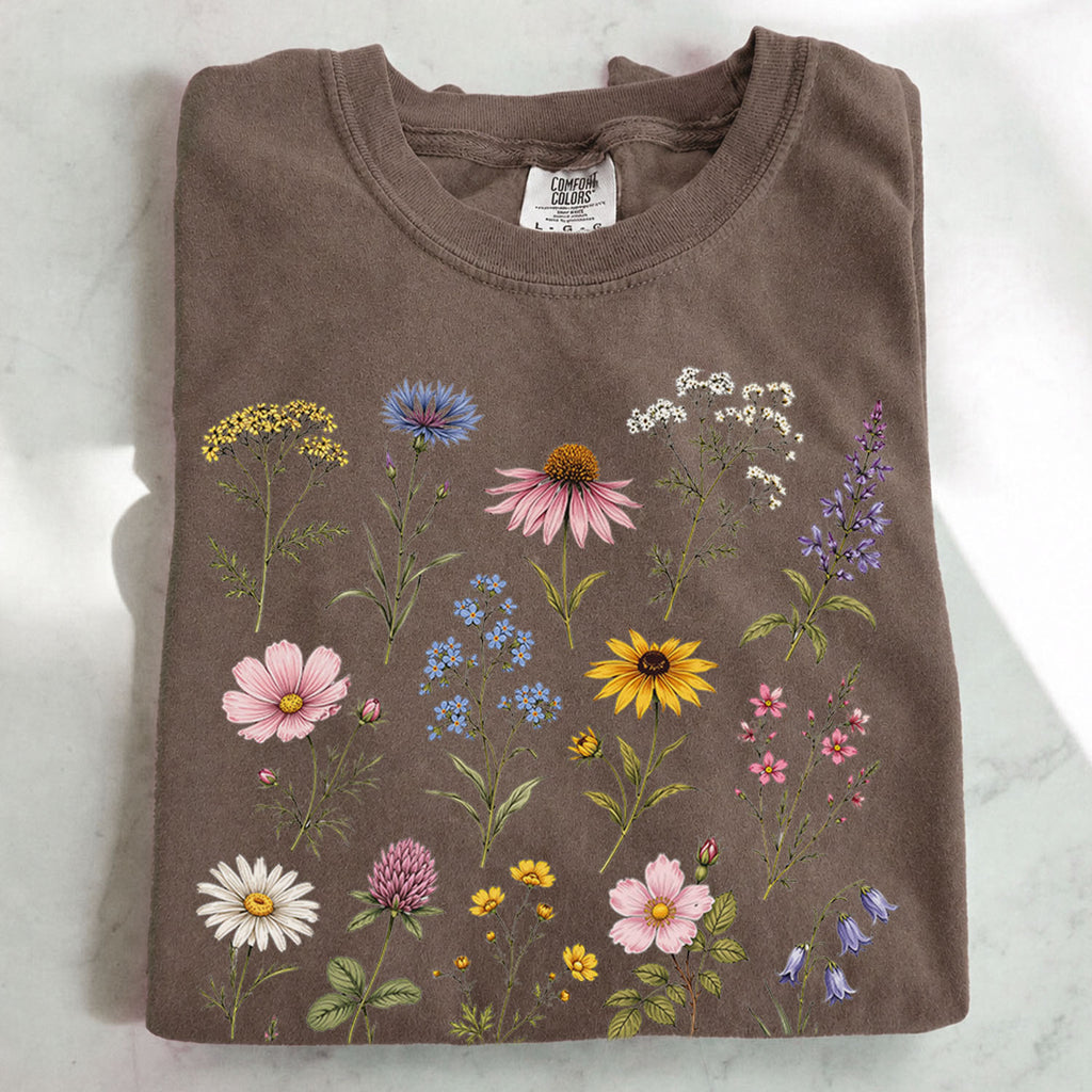 Meadow Blooms Wildflower T-Shirt