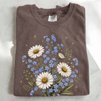 Forget Me Not Dasiy Floral T-Shirt
