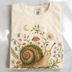 Blooming at My Own Pace Snail T-Shirt