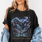 Remember Who You Are Dinosaur T-Shirt