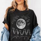 The Moon Watchers Cat T-Shirt
