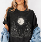 Frog Stargazing Moon T-Shirt