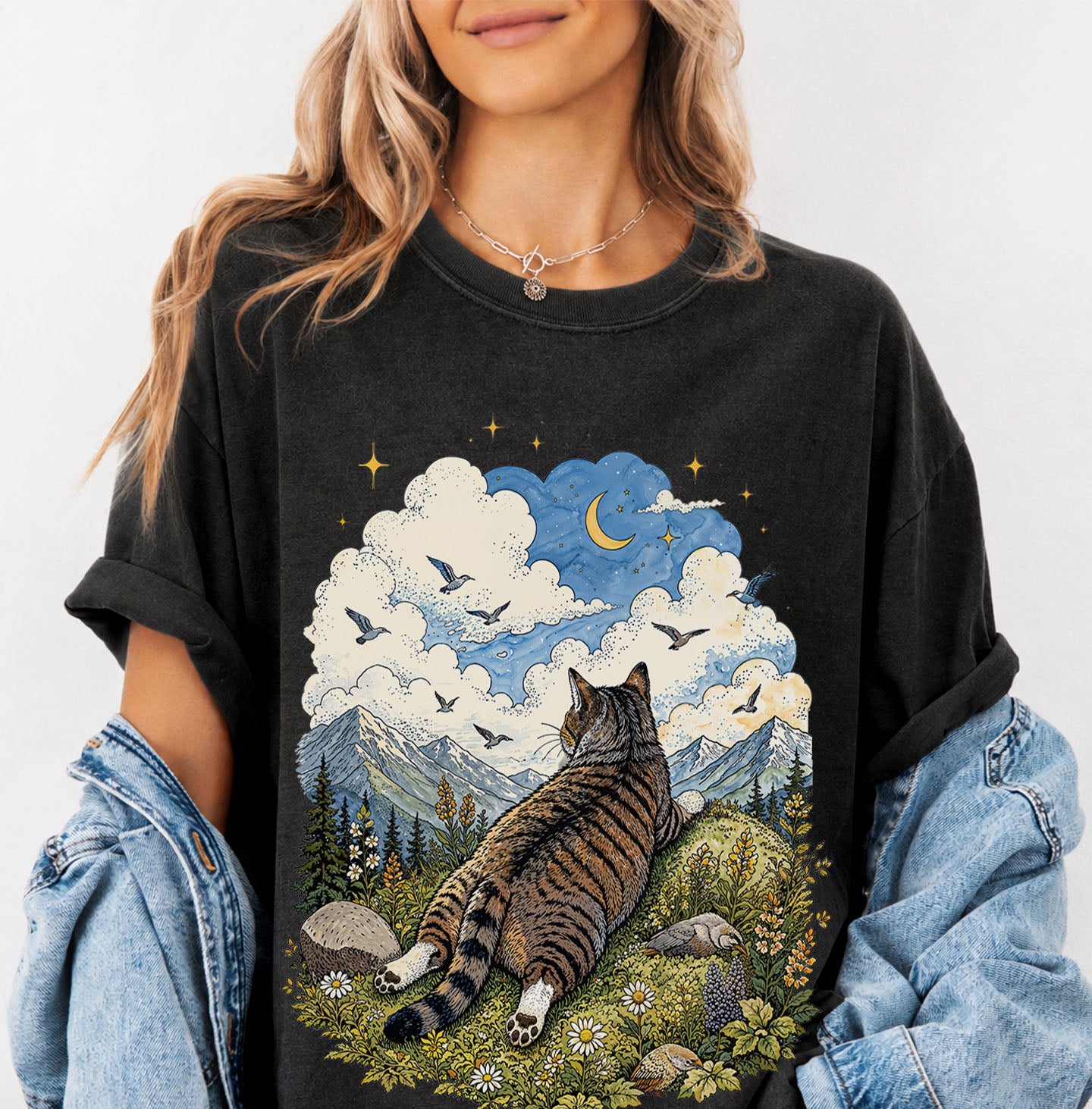 Cat Daydreamer Tshirt