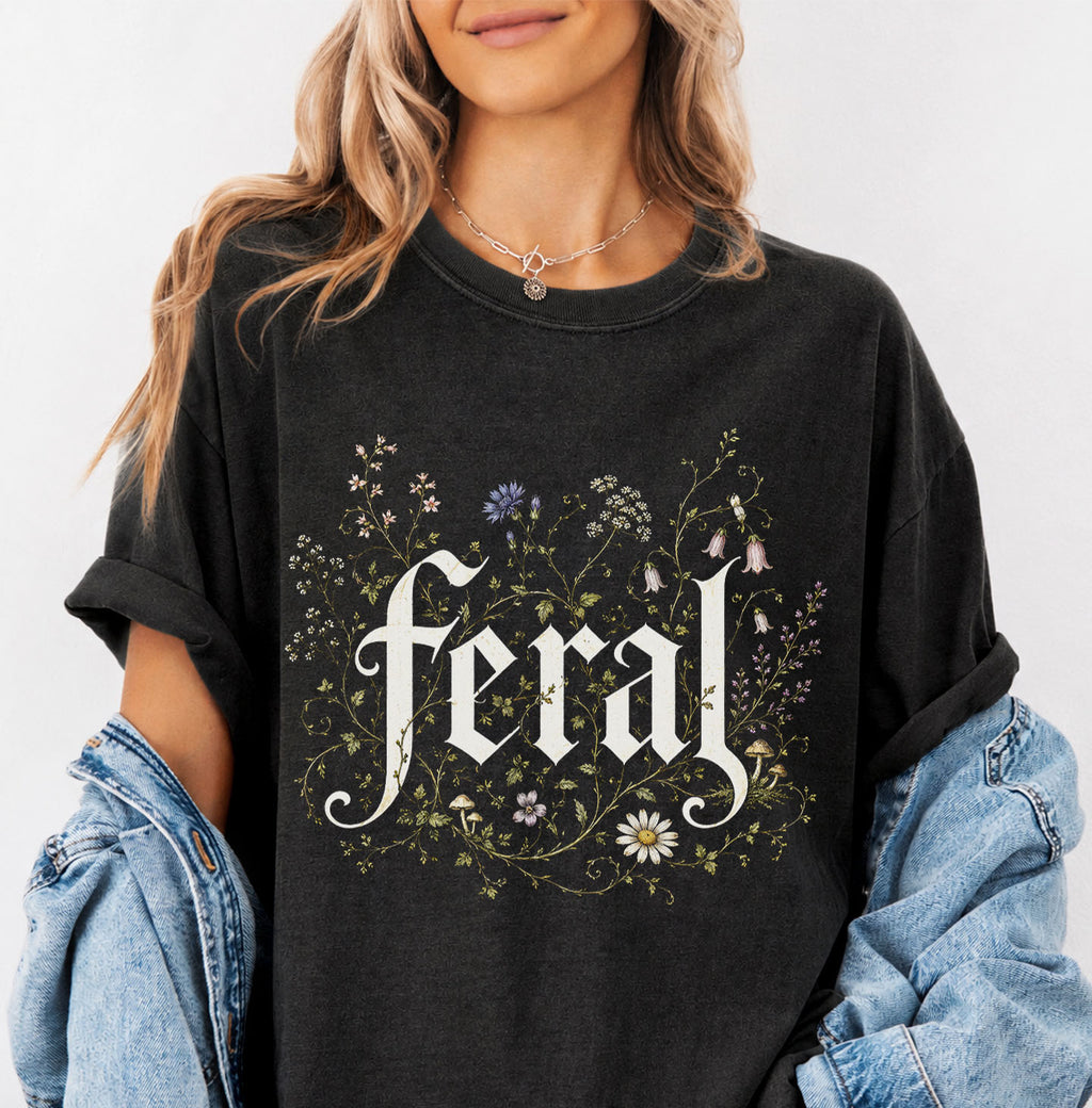 Feral Wildflower Graphic T-Shirt
