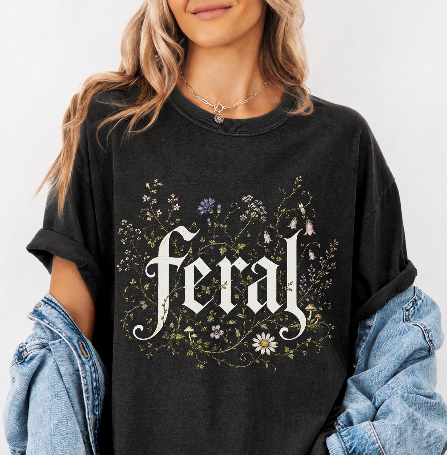 Feral Wildflower Graphic T-Shirt