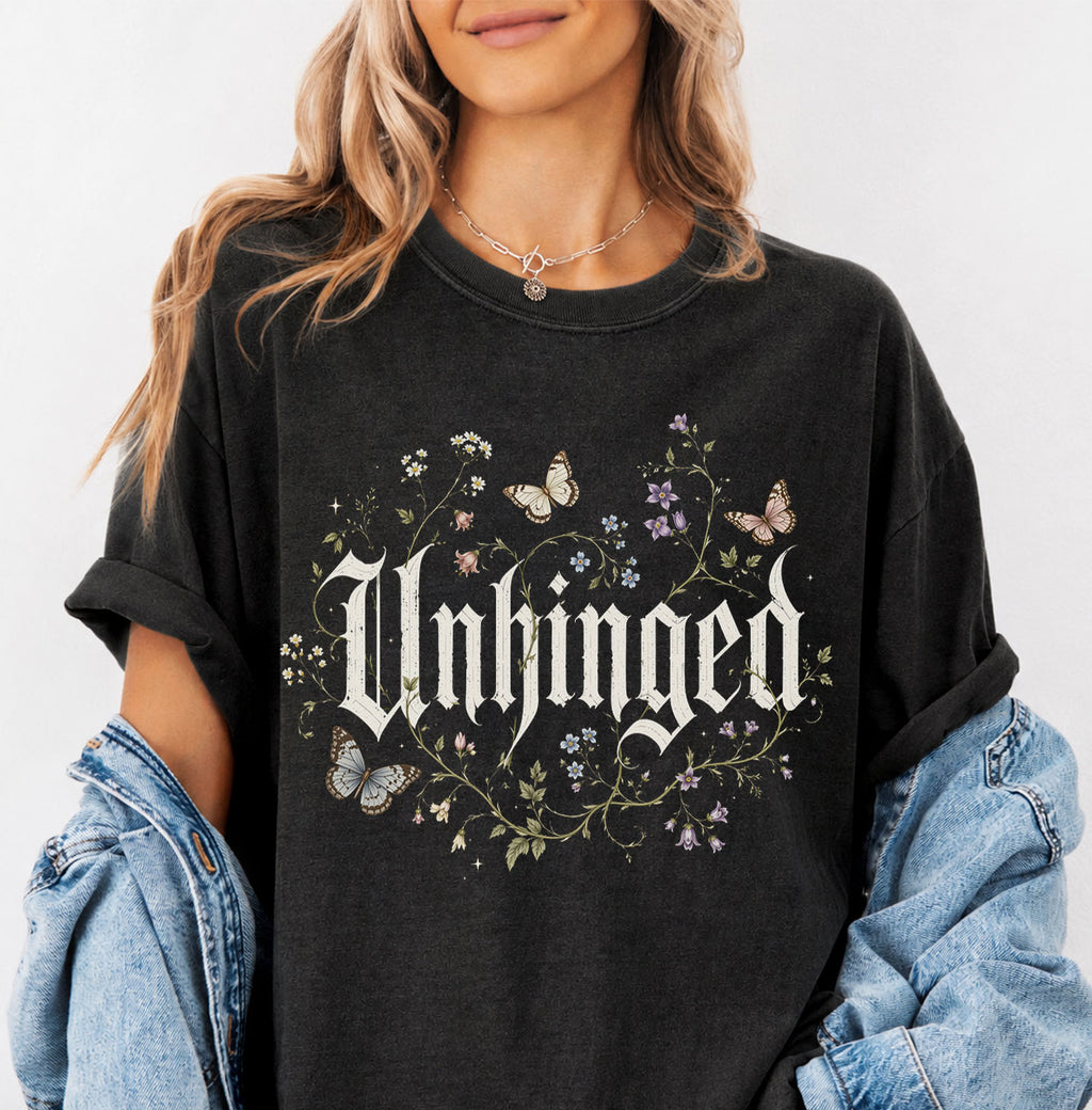 Unhinged Wildflower Graphic T-Shirt