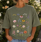 Meadow Blooms Wildflower T-Shirt