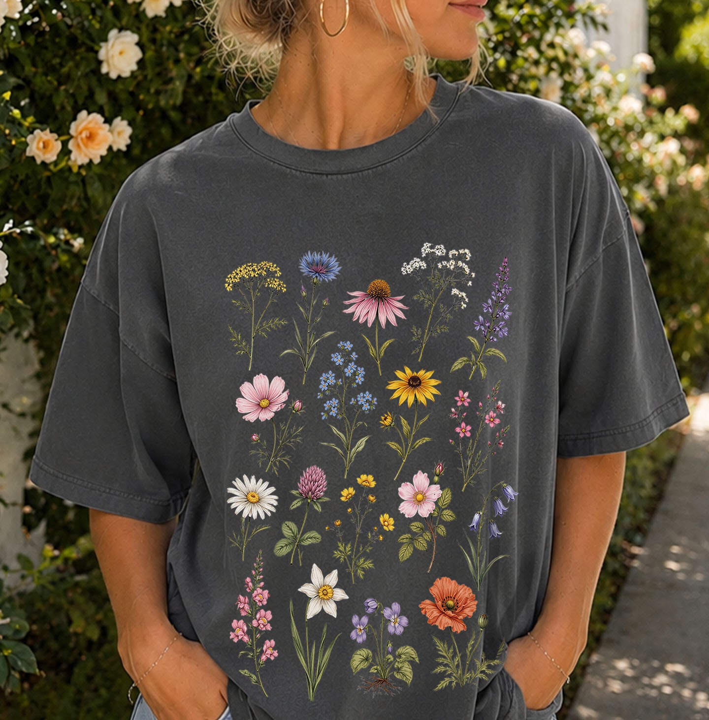 Meadow Blooms Wildflower T-Shirt