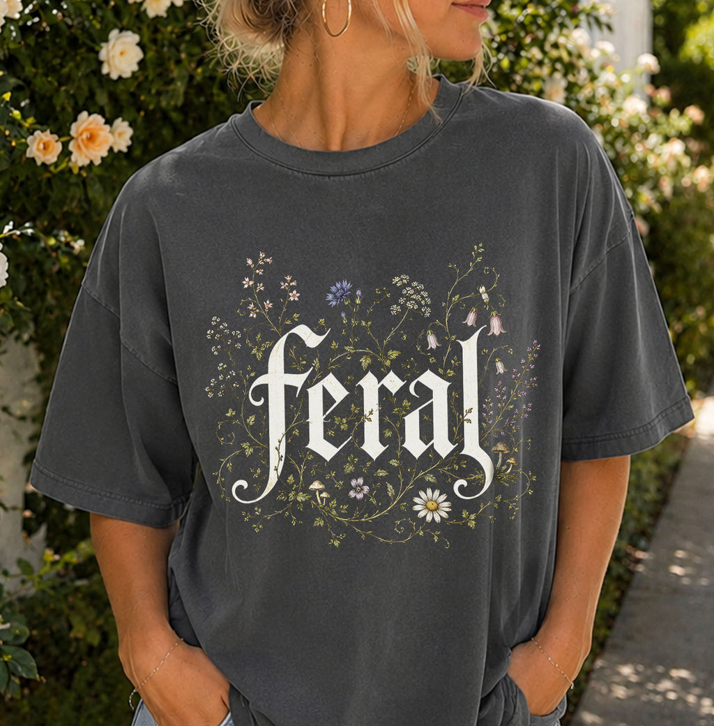 Feral Wildflower Graphic T-Shirt