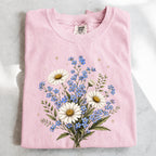 Forget Me Not Dasiy Floral T-Shirt