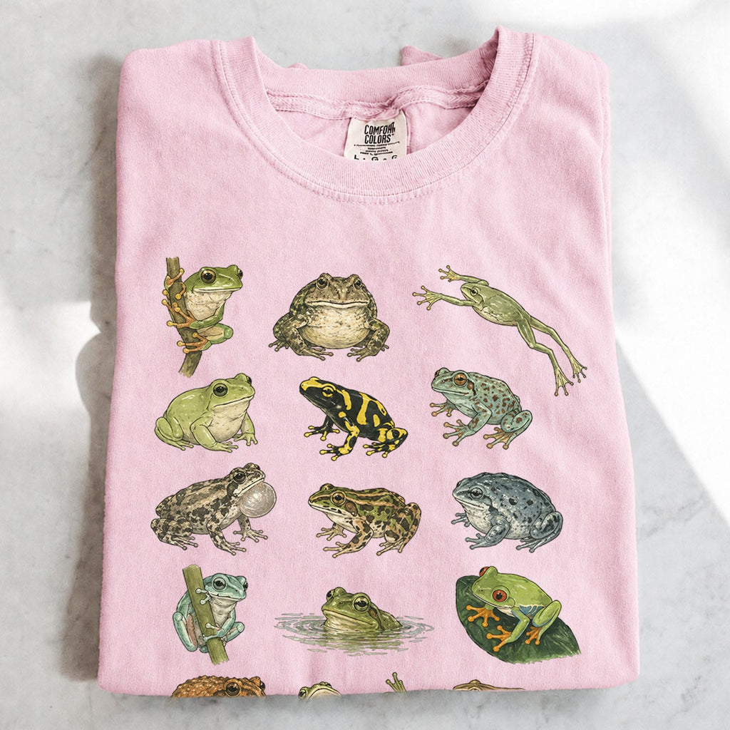 Frog Species T-Shirt - Charmed and Wyld