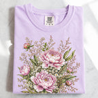 Pink Peony Floral T-Shirt