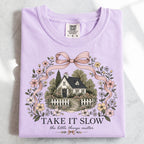 Take It Slow Coquette Cottage T-Shirt
