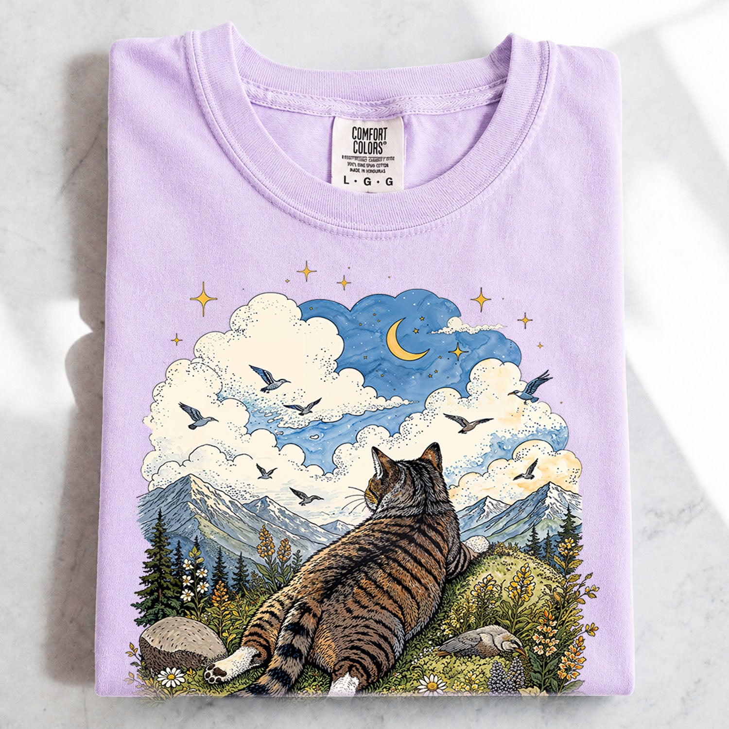 Cat Daydreamer Tshirt