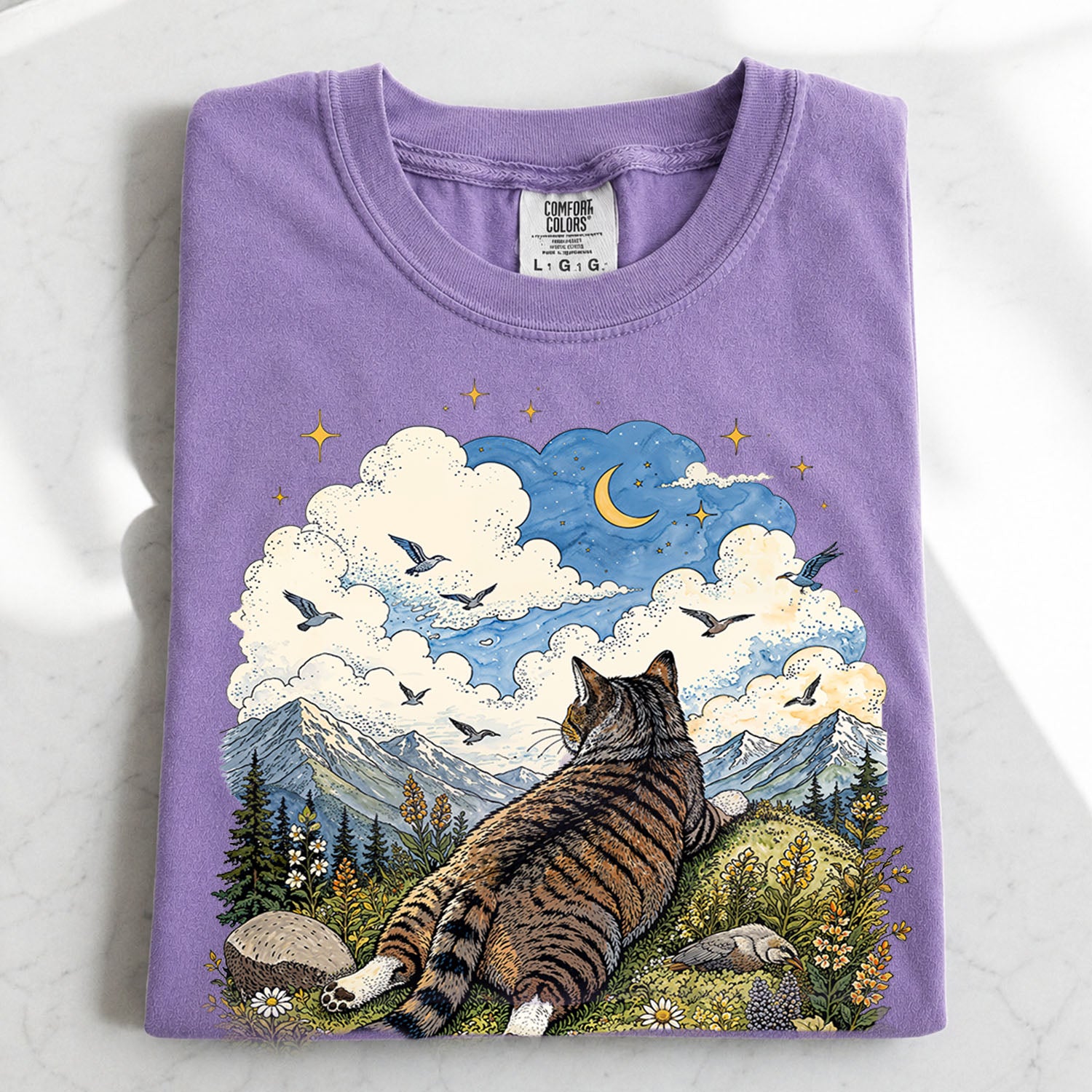 Cat Daydreamer Tshirt