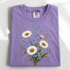 Forget Me Not Dasiy Floral T-Shirt
