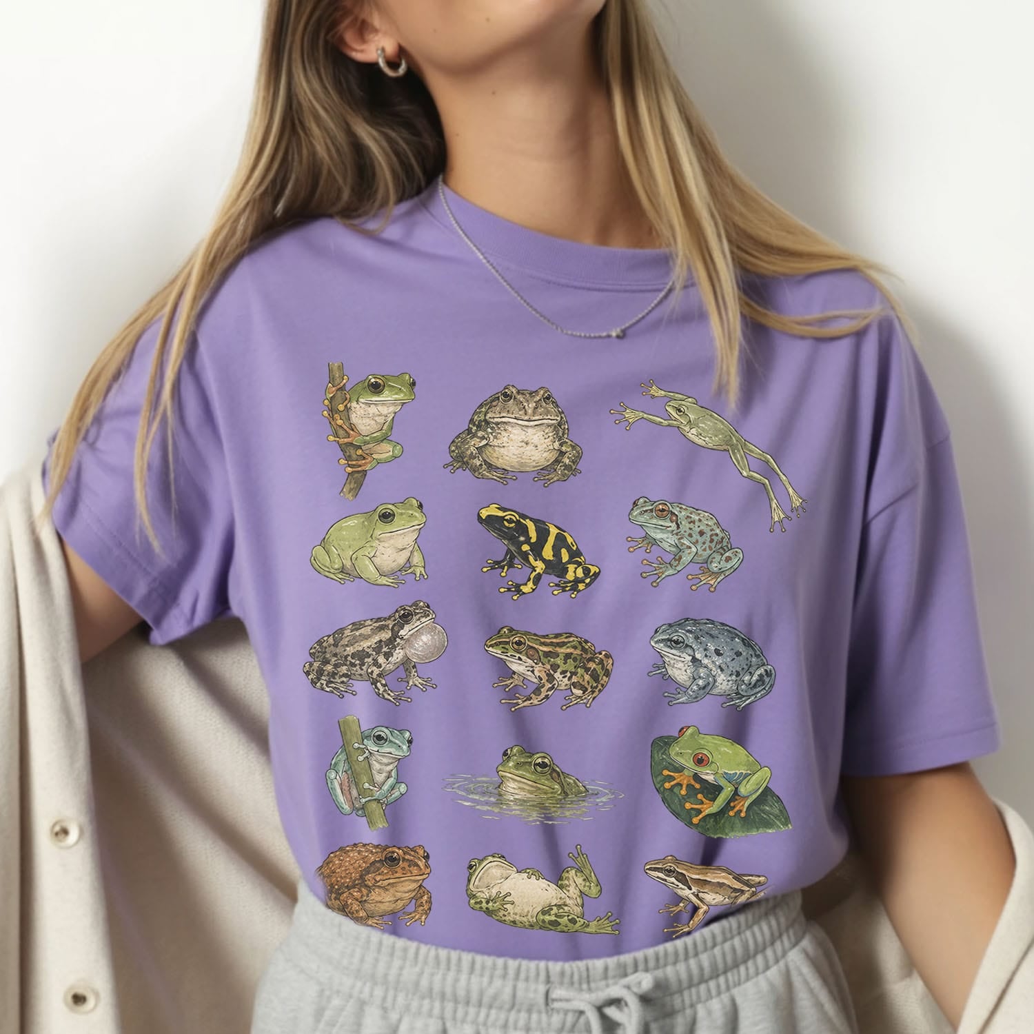 Frog Species T-Shirt - Charmed and Wyld