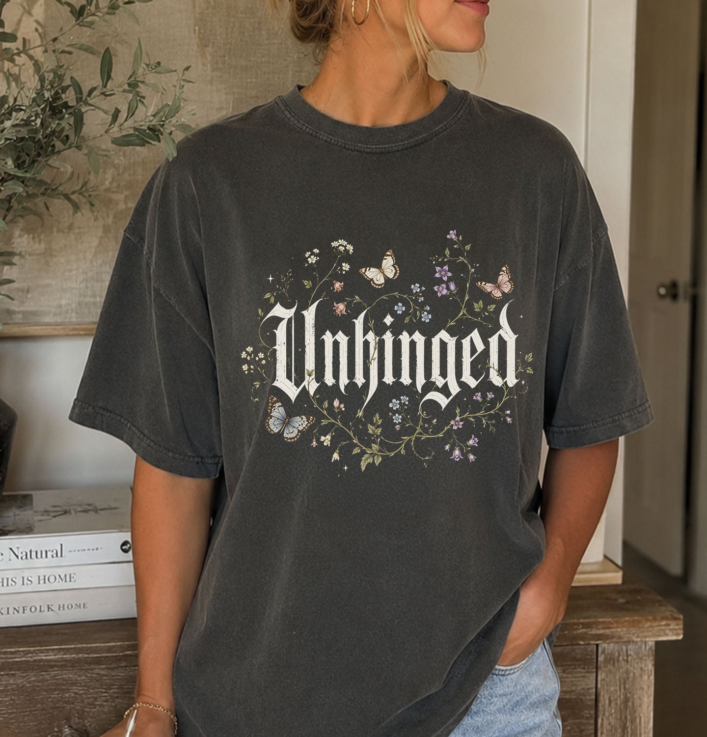 Unhinged Wildflower Graphic T-Shirt