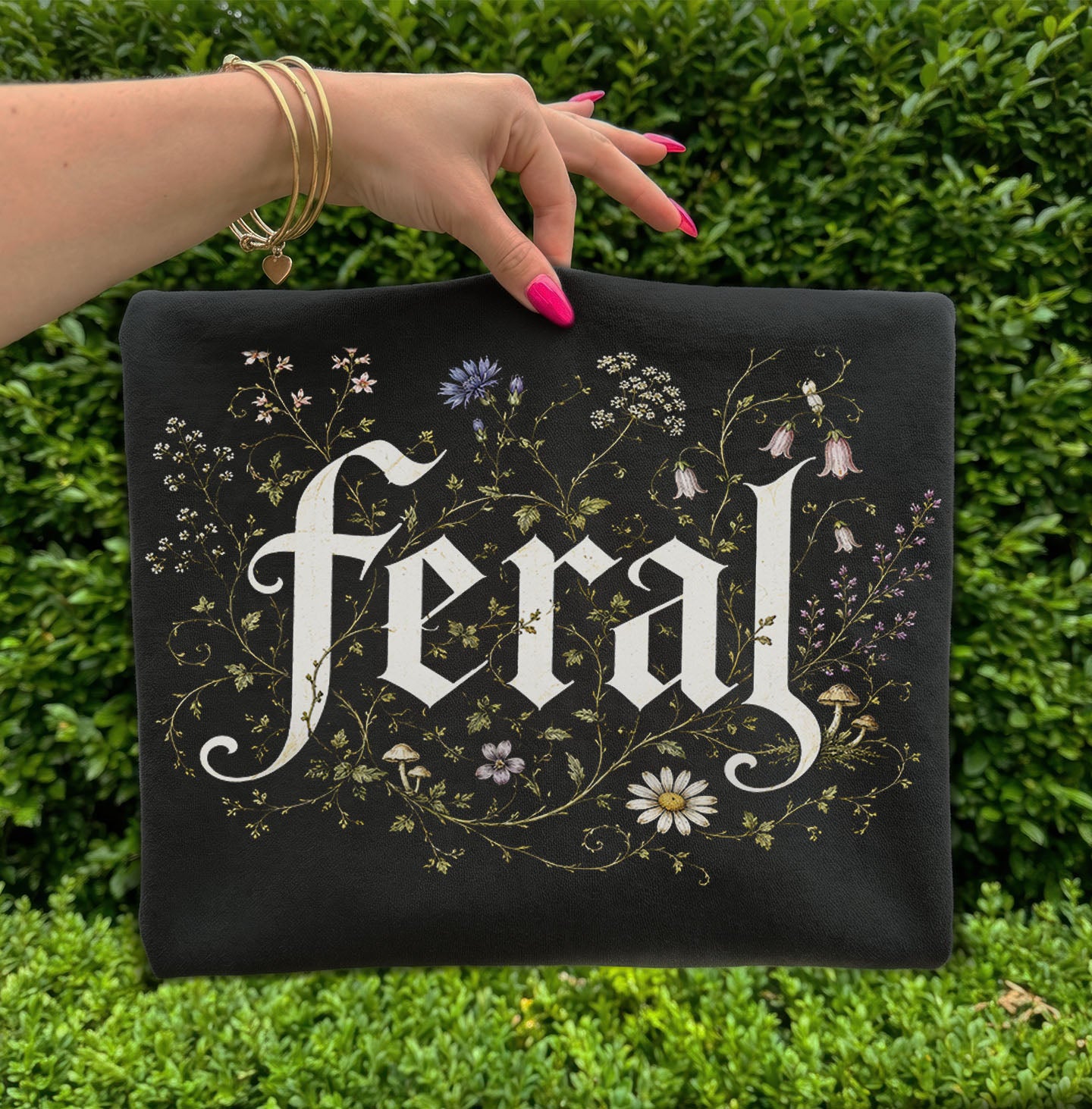 Feral Wildflower Graphic T-Shirt